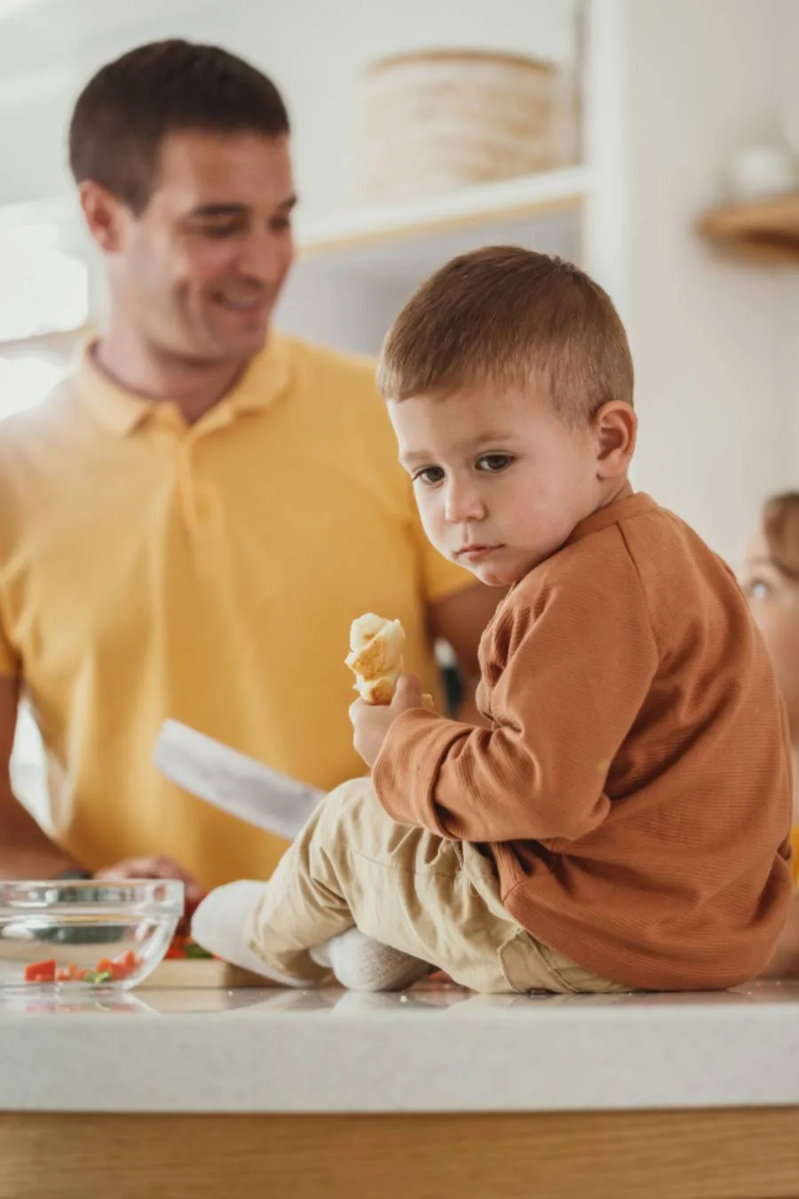 Food prepared the way it was at home